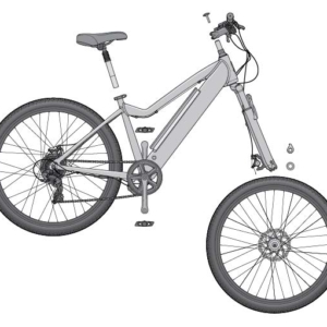 Exploded View Ebike Parts Exploded view of Schwinn eBike parts