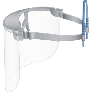 Protective Face Shield Protective face shield used by medical personnel