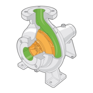 Regenerative-Turbine-Impeller A cutaway illustration that shows the interior of a regenerative turbine impeller