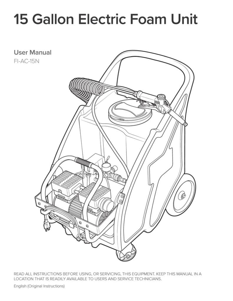 A cover image for technical documentation product manual