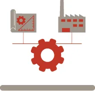 Industry experience icon representing technical illustration and documentation expertise across multiple industries.